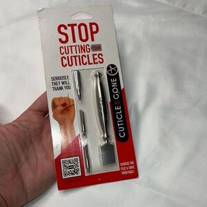 cuticle cutting manicure bundle set